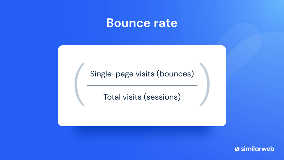 bounce rate formula